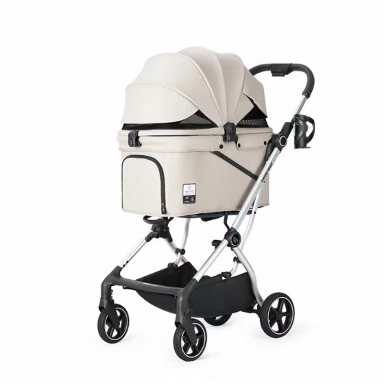 Foldable Lightweight Integrated Pet Stroller